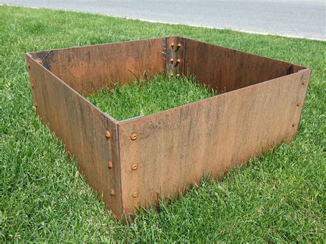 steel boxes for planters|metal planter boxes near me.